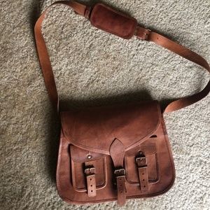 Komal's Large Vintage Leather bag